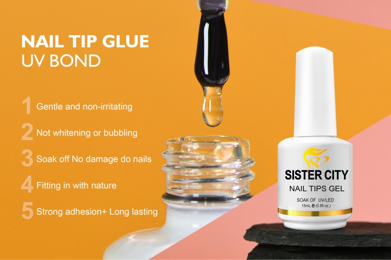 Nail tips gel