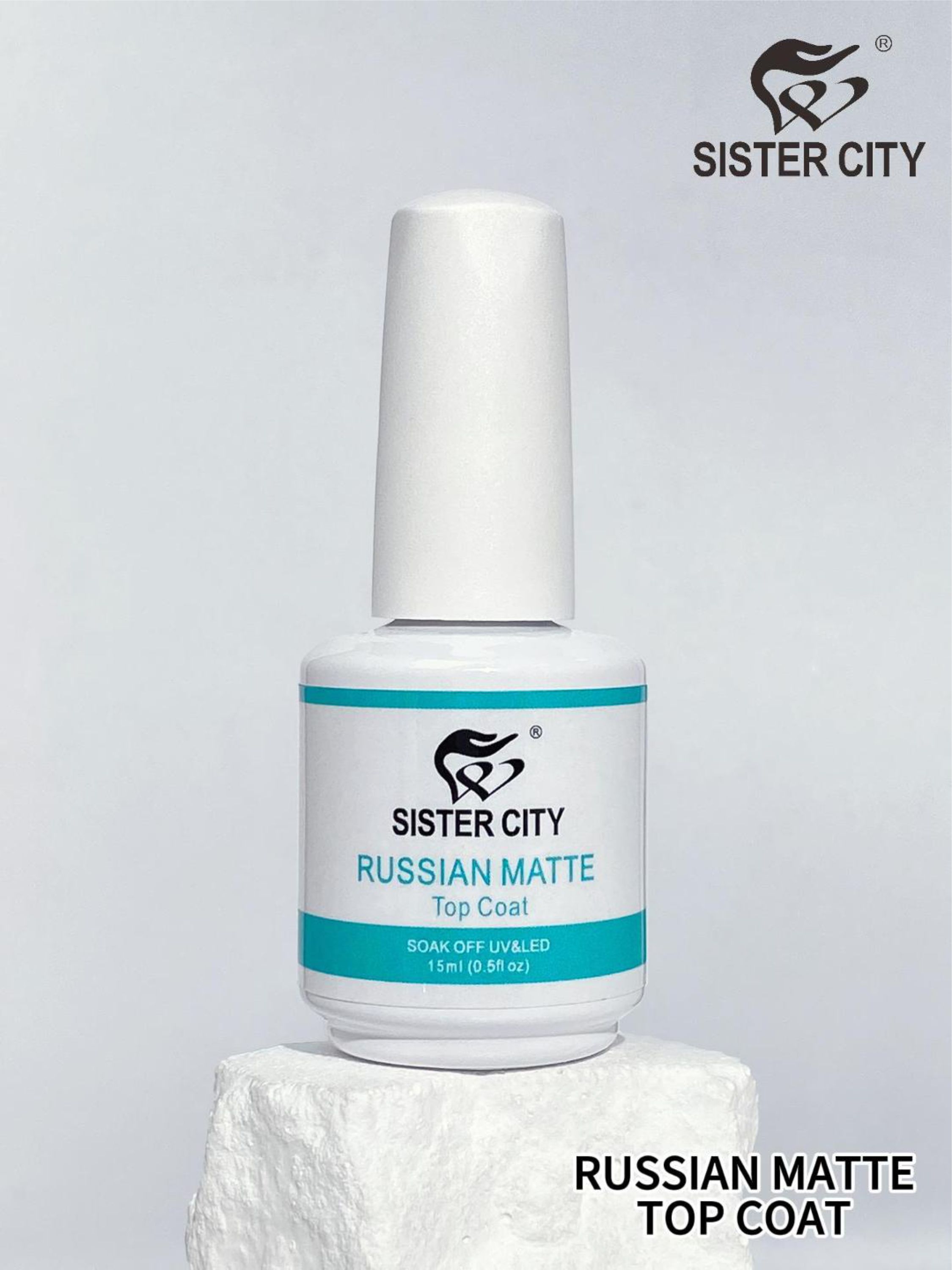 Russia matte top coat