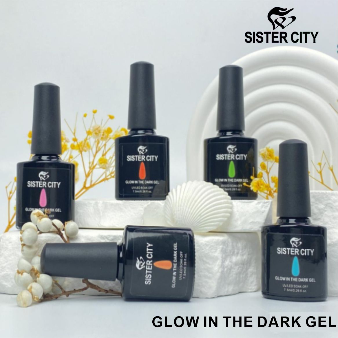 Glow in the dark gel