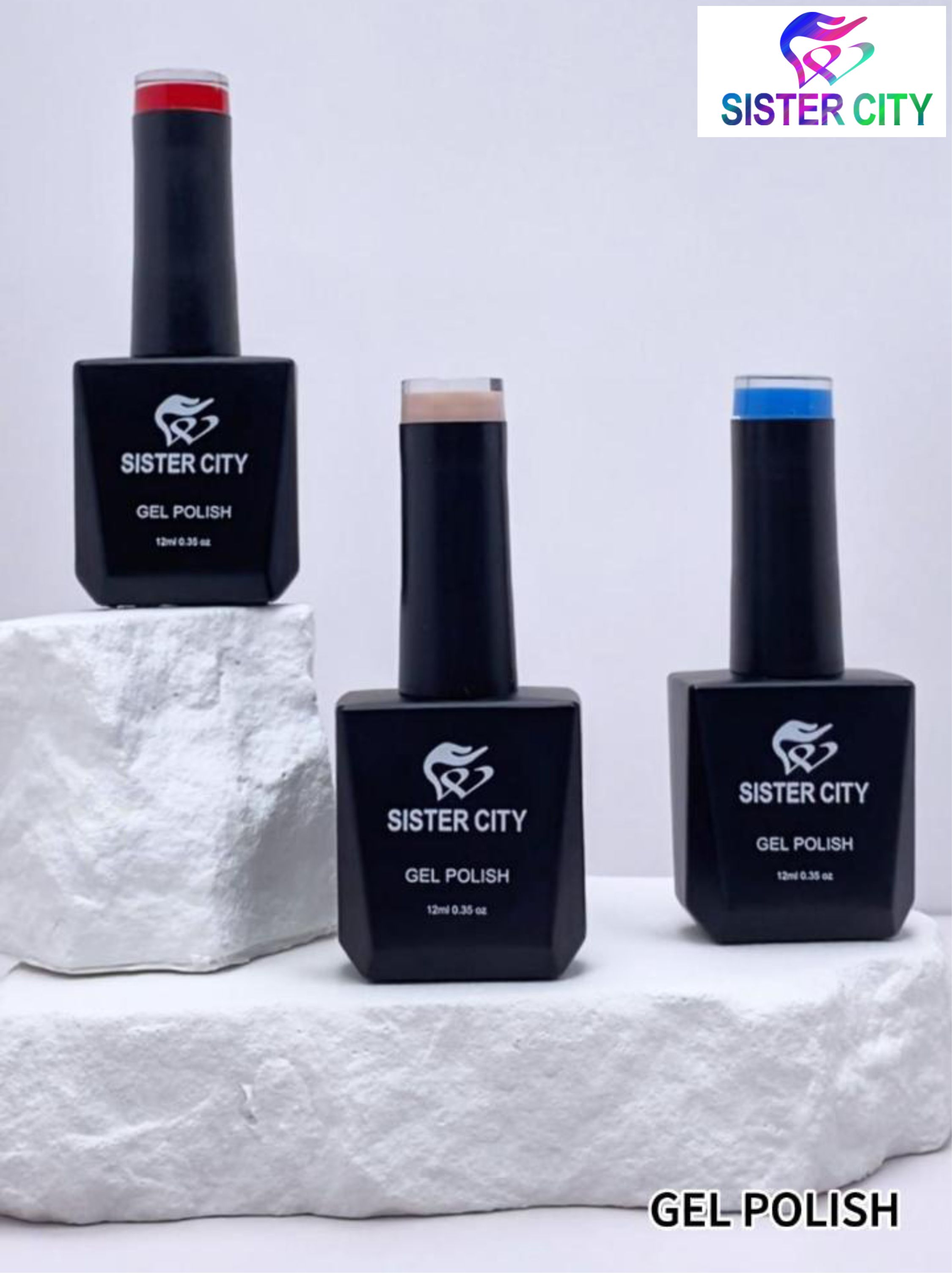 color gel in black bottle