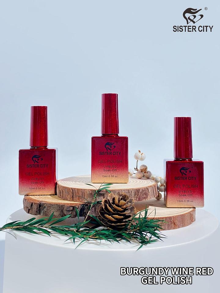 color gel in red bottle