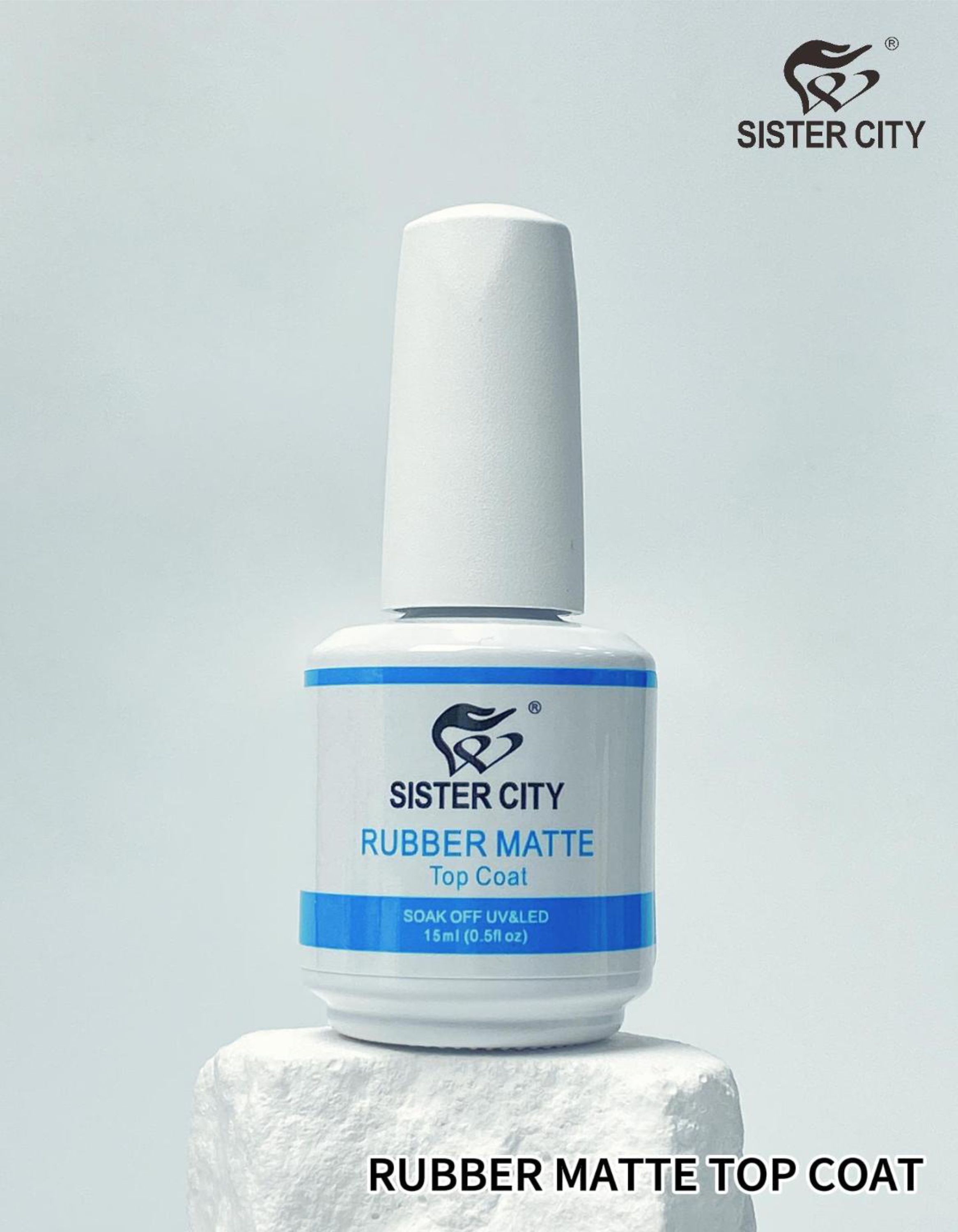 Rubber matte top coat