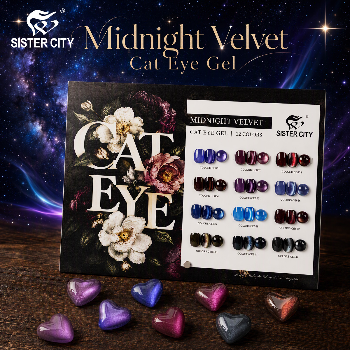 Cat Eye Gel (CE831-CE842)