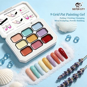 9 Grid Pat Painting Gel