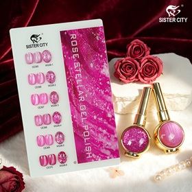 Pink Cat Eye Gel Polish