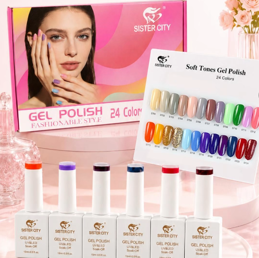 24 colors Gel Polish Set