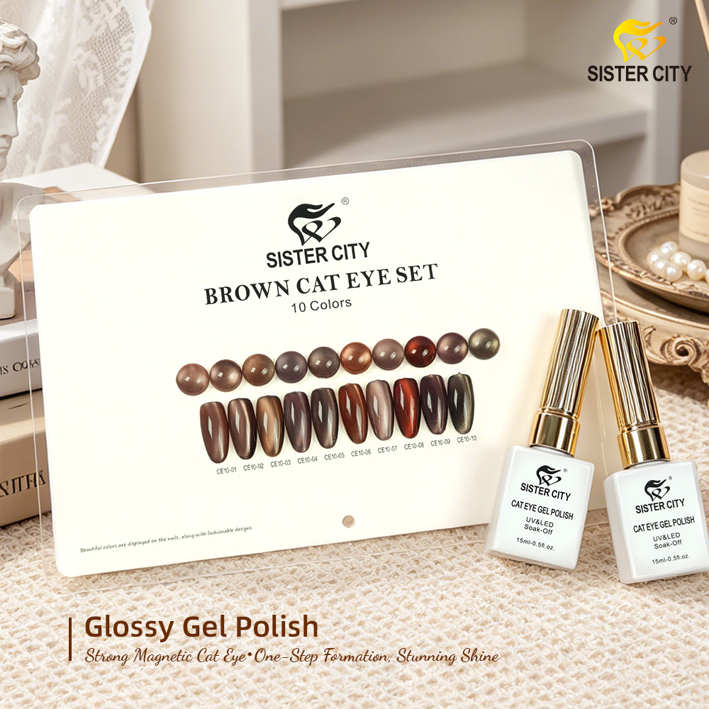 Chocolate Brown Nail Gel